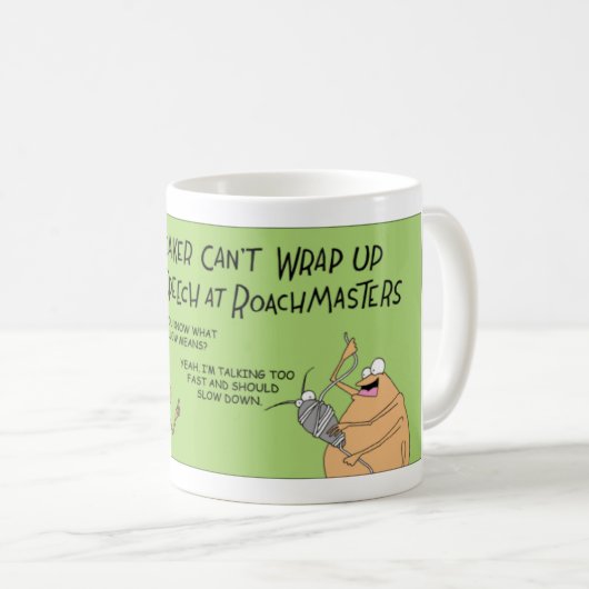 Mug L'araignée donne à un animateur la parole (Devant droit)