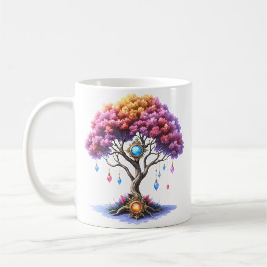 Mug L'Arbre Céleste du Devenir. (Gauche)