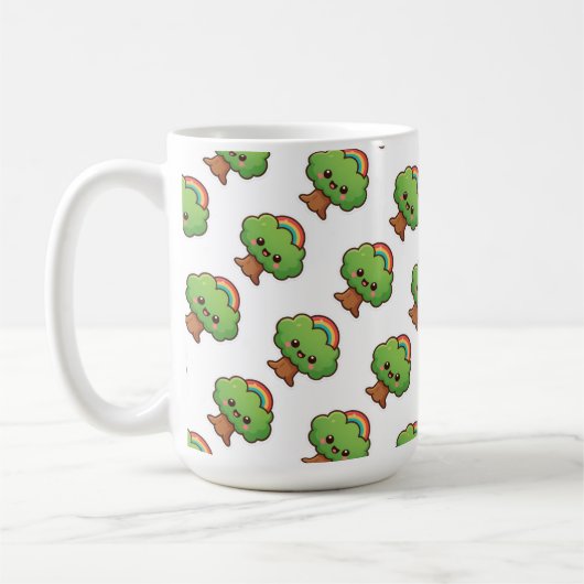 Mug L'arbre convivial Kawaii (Gauche)