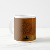 Mug L'arbre de GiddyUp et l'arbre de manuscrit de (Devant gauche)