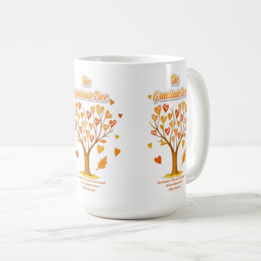 Mug 'L'Arbre De La Gratitude' (Devant droit)