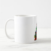 Mug L'arbre de Noël a décoré le jGibney Le MUSÉE Zaz (Gauche)