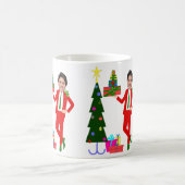 Mug l'arbre de noël justideau (Centre)
