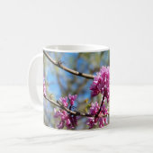 Mug L'arbre de Redbud fleurit (Devant gauche)