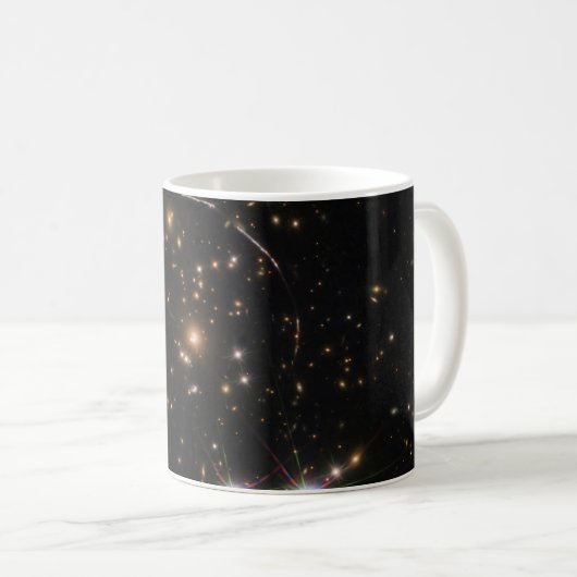 Mug L'Arc Sunburst Dans Un Gros Cluster Galaxy (Devant droit)