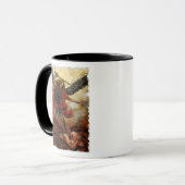 Mug L'archange Michael défait le démon en feu (Devant gauche)
