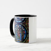 Mug L'arche de la fenêtre d'engagement, coordonnée de (Devant gauche)