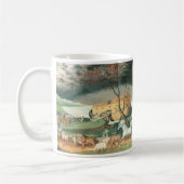 Mug L'Arche de Noé par Edward Hicks, Art folklorique v (Gauche)