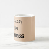 Mug L'archéologie beige est un sale mess chaud (Centre)