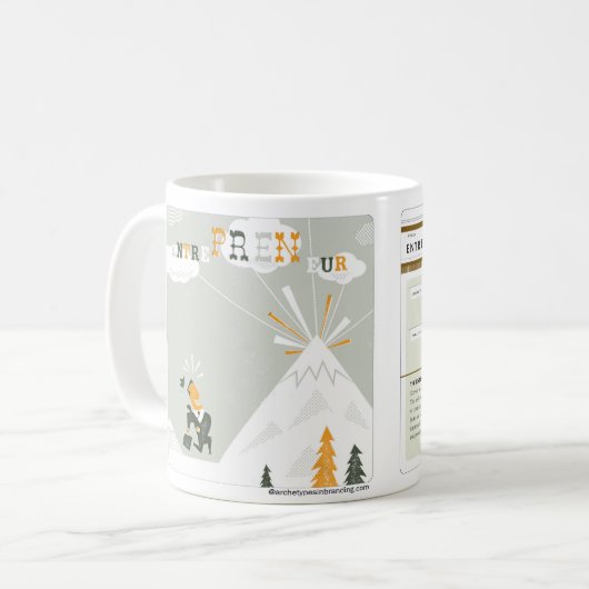 Mug L'archétype d'entrepreneur (Devant gauche)