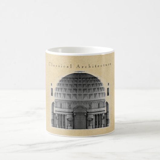Mug L'architecture classique du Panthéon romain (Centre)