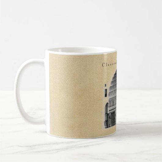 Mug L'architecture classique du Panthéon romain (Gauche)