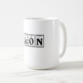 Mug Lard avec du votre café (Devant droit)