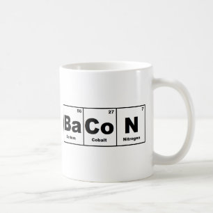 Mug Lard de Tableau périodique