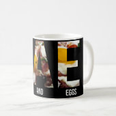 Mug Lard et oeufs de BAE (Devant droit)