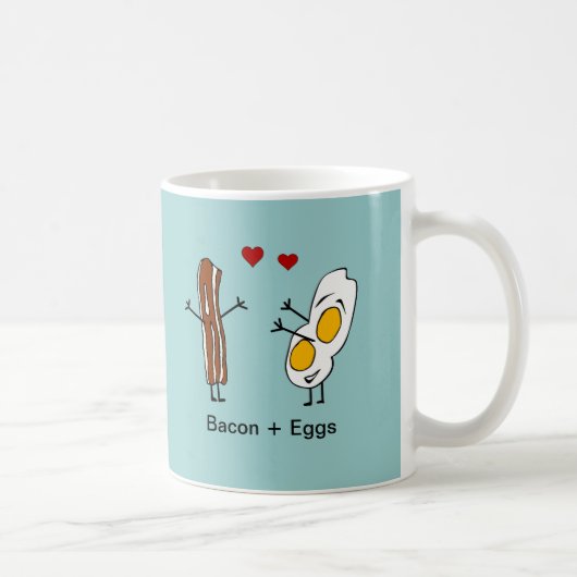 Mug Lard + Oeufs (Droite)