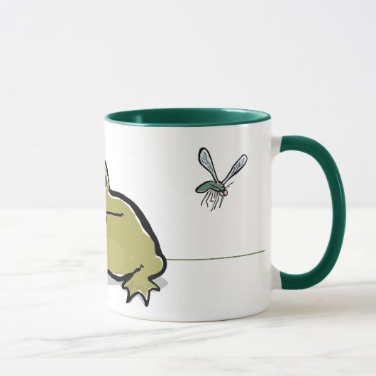 Mug large-a dit la grenouille du bout des lèvres (Droite)