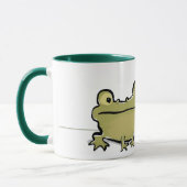 Mug large-a dit la grenouille du bout des lèvres (Gauche)
