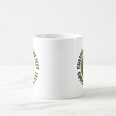 Mug Large Personalized Text Tennis Ball 11 oz. Custom (Centre)
