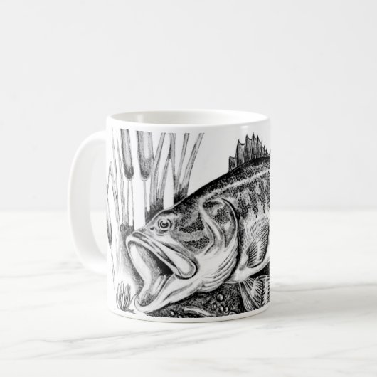 Mug Largemouth bass (Devant gauche)