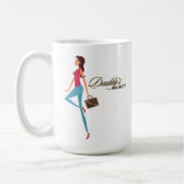 Mug L'argent de papa, mignonne & sassy adolescente fil (Gauche)