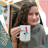 Mug L'argent de papa, mignonne & sassy adolescente fil