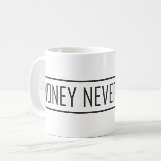 Mug L'argent ne dort jamais (Devant gauche)