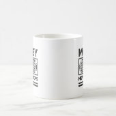 Mug L'argent ne dort jamais - Hustle, Grind, Success (Centre)