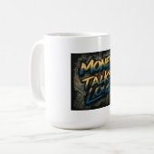 Mug L'argent parle fort (Devant gauche)