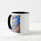 Mug L'argent parle fort (Devant gauche)