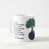 Mug L'argent se développe sur des arbres (Devant gauche)