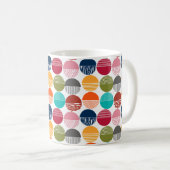 Mug Larger rayures et solides  (Devant droit)