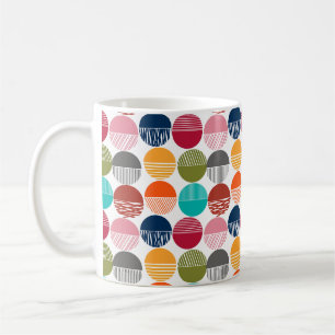 Mug Larger rayures et solides 