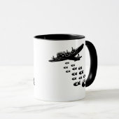 Mug Larguer des Bombes d'Amour (Devant droit)