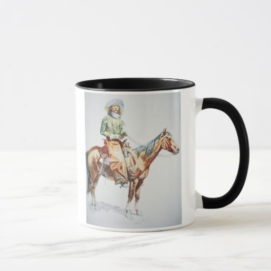 Mug L'Arizona Cowboy, 1901 (crayon sur le papier) (Droite)