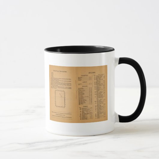Mug L'Arizona de Rand McNally (Droite)