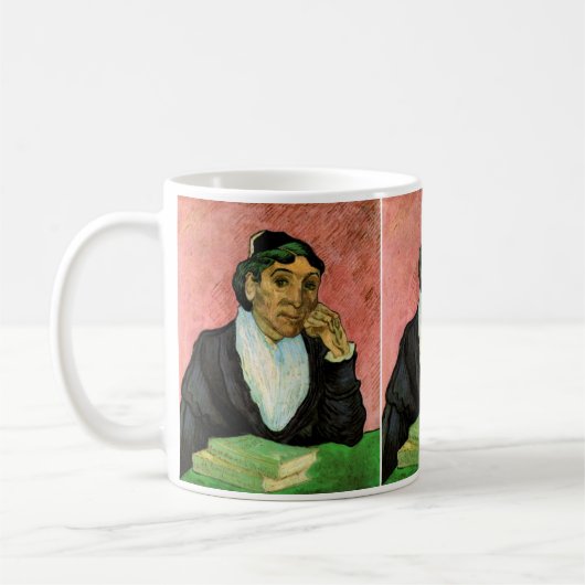 Mug L'Arlesienne (Madame Ginoux) par Vincent van Gogh (Gauche)