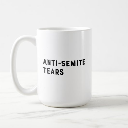 Mug Larmes antisémites (Gauche)