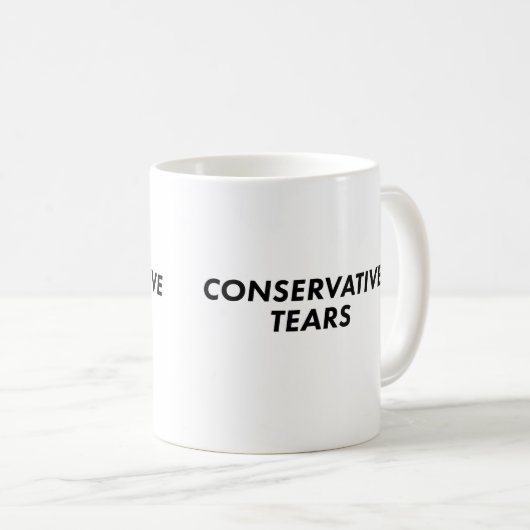 Mug Larmes conservatrices (Devant droit)