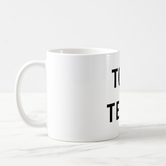 Mug Larmes de Conservateur (Gauche)