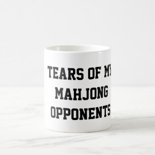 Mug Larmes de mes adversaires de Mahjong drôles