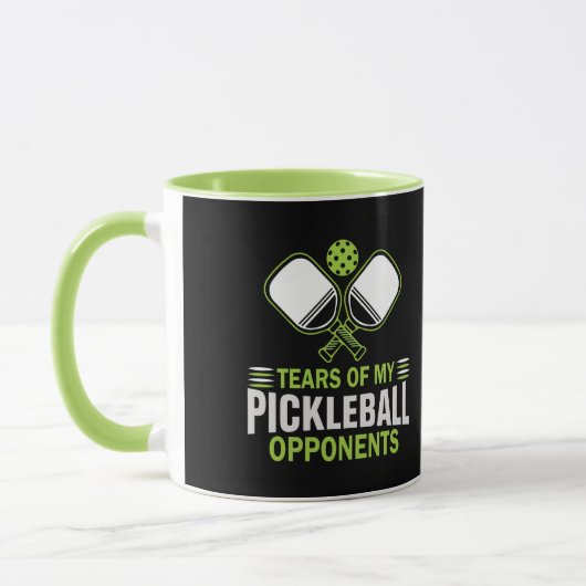 Mug Larmes de mes adversaires de Pickleball (Gauche)