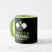 Mug Larmes de mes adversaires de Pickleball (Devant gauche)