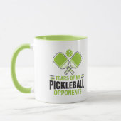 Mug Larmes de mes adversaires de Pickleball (Gauche)