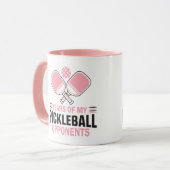 Mug Larmes de mes adversaires de Pickleball (Devant gauche)
