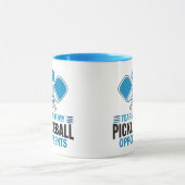 Mug Larmes de mes adversaires de Pickleball (Centre)