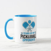 Mug Larmes de mes adversaires de Pickleball (Gauche)