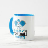 Mug Larmes de mes adversaires de Pickleball (Devant gauche)