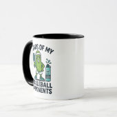 Mug Larmes de mes adversaires de pickleball Drôle de p (Devant gauche)