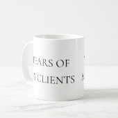 Mug Larmes de mes clients Avocat Formateur personnel (Devant gauche)
